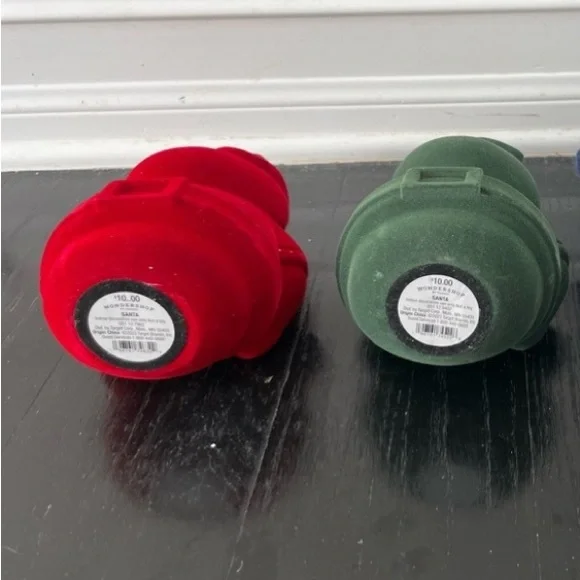 Wondershop Flocked Santas - Picture 6 of 6